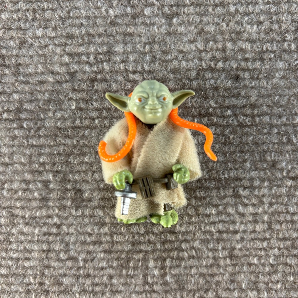 Vintage Star Wars Yoda Action Figure Kenner 1980 Empire Strikes Back Complete